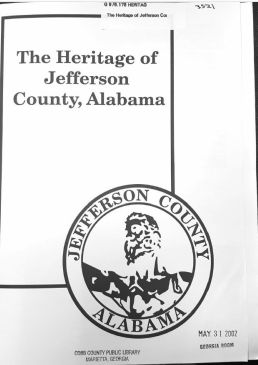 Alabama Heritage Series Jefferson County p. 855