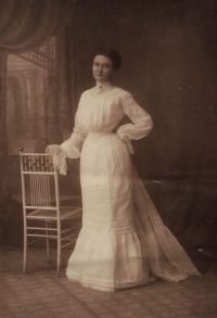 Grace Blanchet on her wedding day