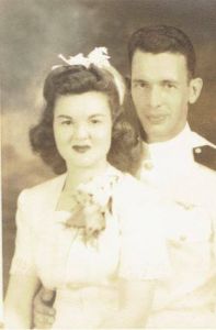1944 July 7 Wedding in Florida, Pensacola